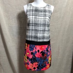LOFT Graphic/Floral Dress